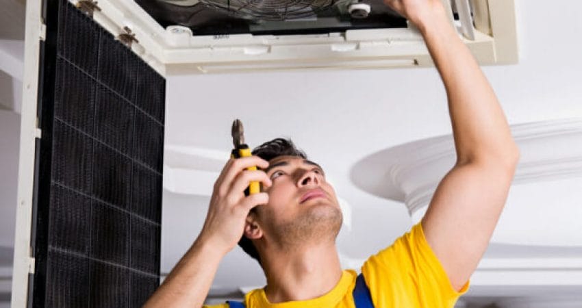 commercial maintenance includes checking hvac units