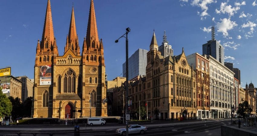 old buildings in Melbourne