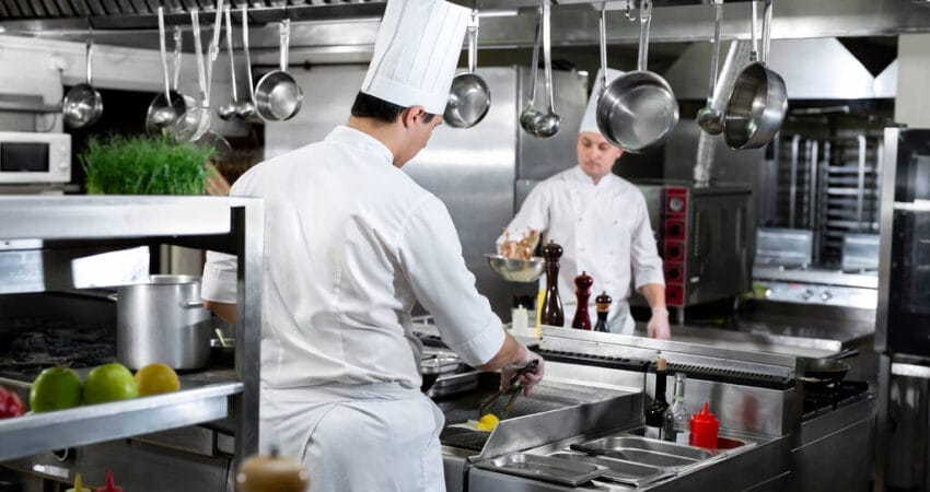 commercial kitchen